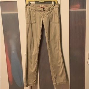 Hollister low rise Khakis